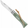 OPINEL 002203 VRI N°06 Trekking Sage Green vreckový nôž 7 cm, šalviovo zelená, bukové drevo