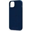 Kryt pre mobilné telefóny Njord Suede MagSafe Case for iPhone 15 Plus Blue (NA52SU01)