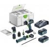 FESTOOL Akumulátorový príklepový vŕtací skrutkovač QUADRIVE TPC 18/4 5,0/4,0 I-Set/XL 577622