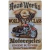 Ceduľa Road Works Motorcycles