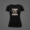 GG-God.sk Tričko Kurwa Bober Dámske Farba: Čierna (Black), Veľkosť: S, Grafika: Vpredu (Front)