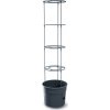 Prosperplast Kvetináč plast čierny 32,5 x 34 x 128 cm