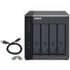 QNAP TR-004 rozširovacia jednotka pre PC alebo QNAP NAS (4x SATA / 1 x USB 3.0 typu C) TR-004