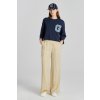 NOHAVICE GANT REG WIDE G PATTERN PANTS DUSTY YELLOW