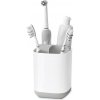 JOSEPH Stojan na kefky easyStore ™ Toothbrush Caddy, malý, biely / šedý 70509