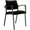 Alba Konferenčná stolička Kubic s podrúčkami čierna Fill 9