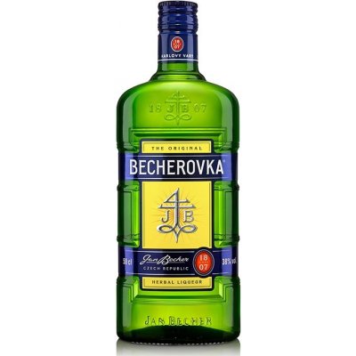 Becherovka 38% 0,5L (čistá fľaša)