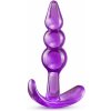 Blush B Yours Triple Bead Anal Plug Purple