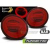 Tuning-tec Zadné svetlá LED BAR ČERVENÉ WHIE SEQ pasuje na VW NEW BEETLE 10.98-05