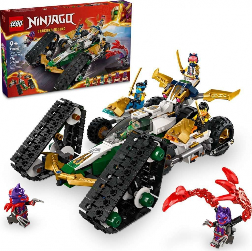 LEGO® NINJAGO 71820 Tím nindžov a kombo vozidlo