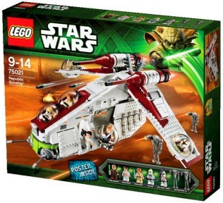LEGO® Star Wars™ 75021 Republic Gunship od 490 € - Heureka.sk