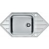 Alveus PRAKTIK 130 Satin 1122594 - Drez nerezový 985x500mm, vanička 480x400x210mm