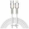 Basesus CATLJK-B02 USB-C na Lightning PD 20 W, 2m, bílý