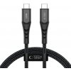 Tech-Protect UB11T ULTRABOOST USB-C PD 100W / QC3.0 100cm černý
