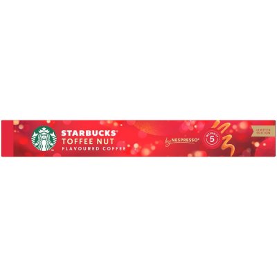 Starbucks by Nespresso Toffee Nut Flavoured Coffee 10 kapslí