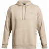 Pánska športová mikina cez hlavu Under Armour ESSENTIAL FLEECE HOODIE béžová 1373880-203 - XL