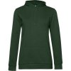 B&C Mikina B&C Hoodie s kapucí, dámská COT01W04W07402-forest gree M Zelená forest