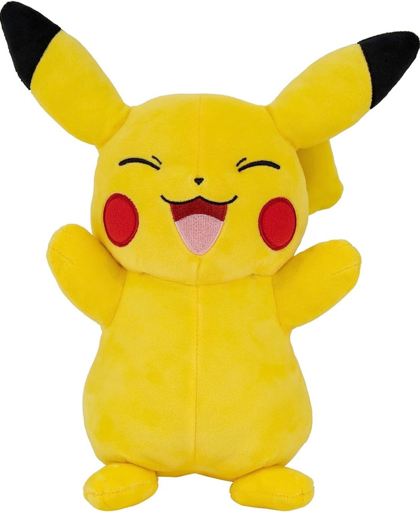 Jazwares Pokémon Pikachu šťastný 30 cm