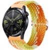BStrap Elastic Nylon remienok na Huawei Watch GT/GT2 46mm, fragrant orange (SSG025C1312)