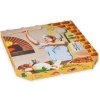 Krabica na pizzu (mikrovlnitá lepenka) E6 biela s potlačou 32 x 32 x 3 cm [100 ks]