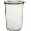 Weck zavárací poháre s viečko tesnenie svork 4 x 750 ml