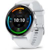Garmin Venu® 3 Silver/White, Silicone band, 010-02784-00