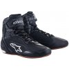 boty FASTER 3, ALPINESTARS (černá/šedá camo/guma, vel. 47,5)