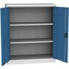 Univerzálna skriňa 2 dvere, 2 police, 1150 x 950 x 400 mm, 35,6 kg, modrá