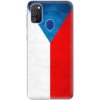 Odolné silikónové puzdro iSaprio - Czech Flag - Samsung Galaxy M21