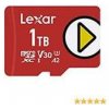 1TB Lexar® PLAY microSDXC™ UHS-I cards, up to 150MB/s read (LMSPLAY001T-BNNNG)