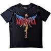 Rock Off tričko metal Nirvana Angelic čierna
