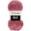 YarnArt Dolce 751 tmavá staroružová