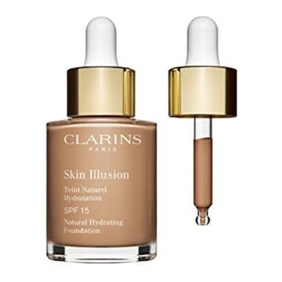 Clarins Hydratačný make-up Skin Illusion SPF 15 (Natural Hydrating Foundation) 30 ml (Odtieň 110 Honey)