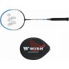 Bedmintonová raketa WISH Steeltec 216, modro/čierna