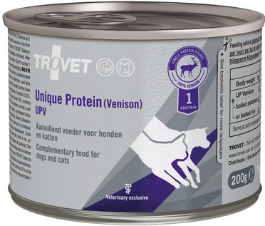 Trovet Unique Protein Venison UPV 200 g