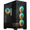 GIGABYTE C500 PANORAMIC STEALTH/Midi Tower/Transpar./Čierna