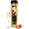 Shunga Romance s vôňou šampanského a jahôd 250ml