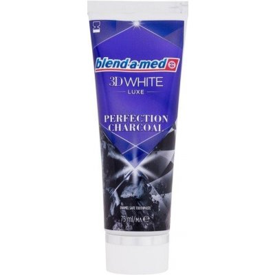 Blend-a-med 3D White Luxe Perfection Charcoal (U) 75ml, Zubná pasta