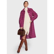 Custommade vlnený kabát Isabel 999540835 ružový