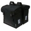 Basil Dvojitá taška Mara XXL cerná, 35x16x34cm, 47l
