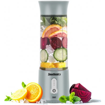 SmoothieJet 2 prenosný USB Smoothie 500 ml Sivá