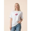 dámske tričko biele s potlačou Podporujem Česko 34