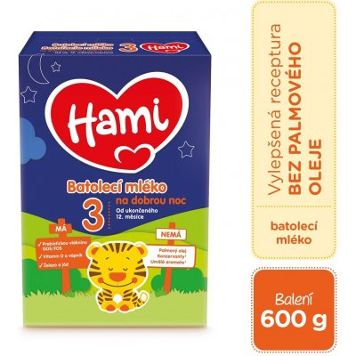 Hami 12+ Na dobrú noc 6 x 600 g