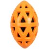 EBI Hračka EBI+ Crack me up - rugby lopta oranžová L - 19x10,5x10,5cm