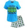 Detské letné pyžamo Minecraft Creeper Since Alpha Veľkosť: 116