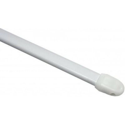 Vitrážna tyč rozťažná, plochá 11 mm biela, 60 - 90 cm