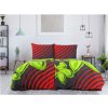 Textilomanie Bavlnené obliečky FLOERIC červeno-zelené Rozmer obliečky: 70 x 90 cm | 140 x 200 cm