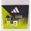ADIDAS SÚPRAVA PURE GAME GÉL 3V1 250 ML, DEZODORANT, VODA PO HOLENÍ 100 ML