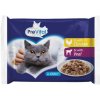 PreVital Cat Kapsička kura/teľa v omáčke 4 x 100 g
