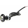 LED svetlo pre denné svietenie (eagle eye) 23mm, 12V, 3W, biela (95drl23w)
